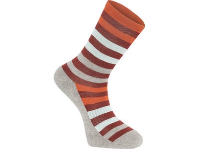 Madison Isoler Merino 3-season sock, classy burgundy pop