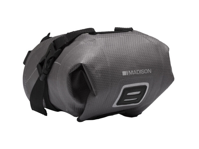 Madison Waterproof micro seat pack with welded seams, roll down closure click to zoom image