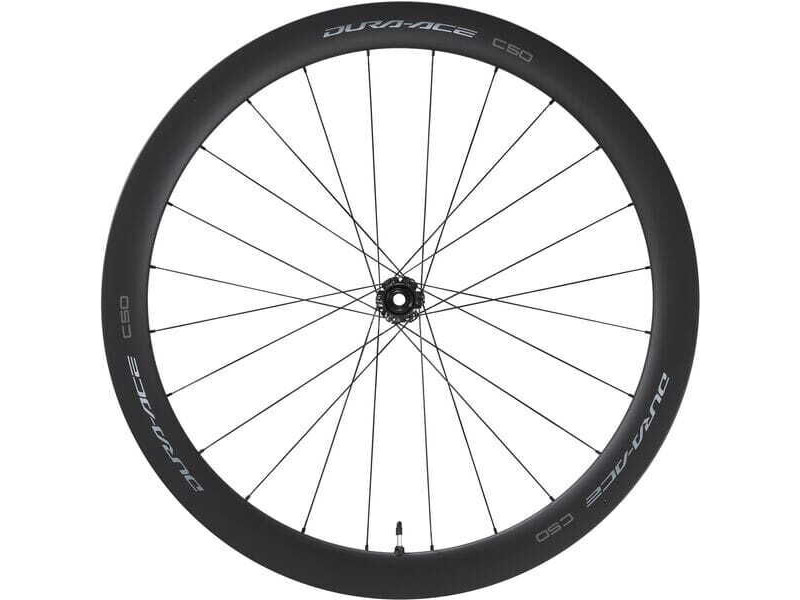 Shimano WH-R9270-C50-TL Dura-Ace disc Carbon clincher 50 mm, front 12x100 mm click to zoom image