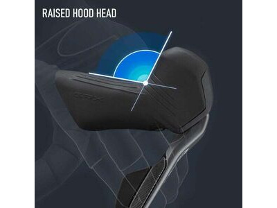 Shimano ST-RX825, GRX Di2 shift hydraulic STI lever, 12-speed, right hand click to zoom image