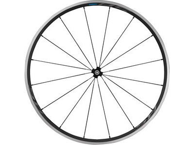 Shimano WH-RS300 clincher wheel, 100 mm Q/R axle, front, black 
