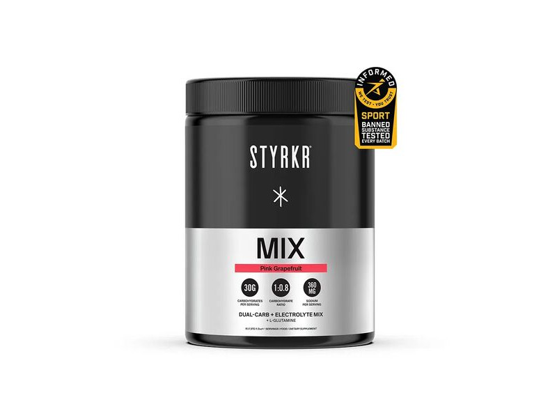 Styrkr Mix+ Energy Drink Medium - Pink Grapefruit click to zoom image