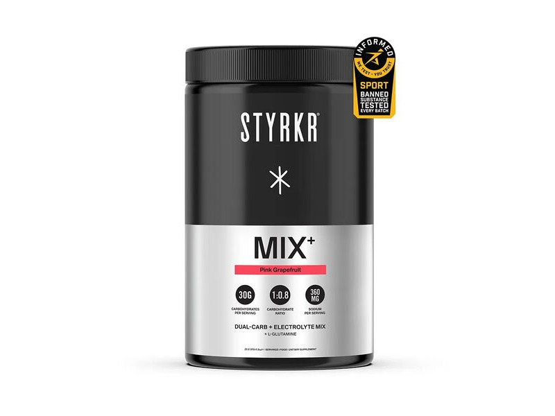 Styrkr Mix+ Energy Drink Large - Pink Grapefruit click to zoom image